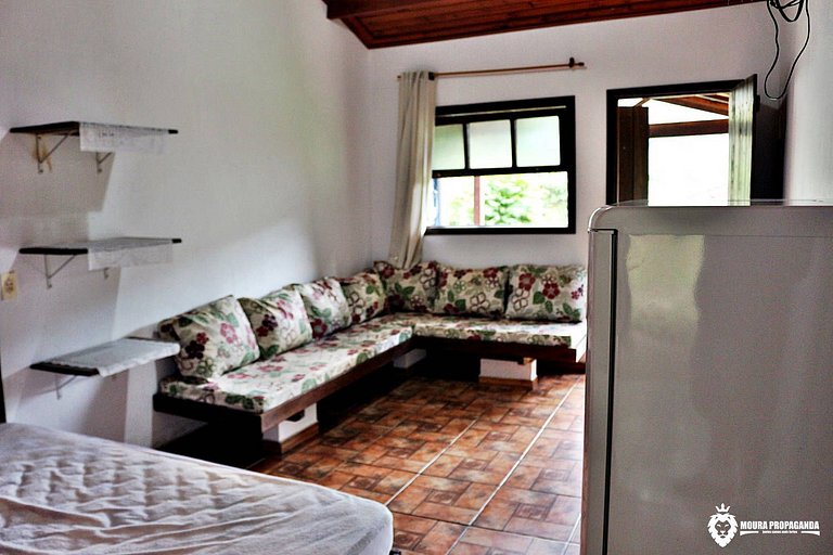 Chalé de Casal e Cortesia de 2 Crianças