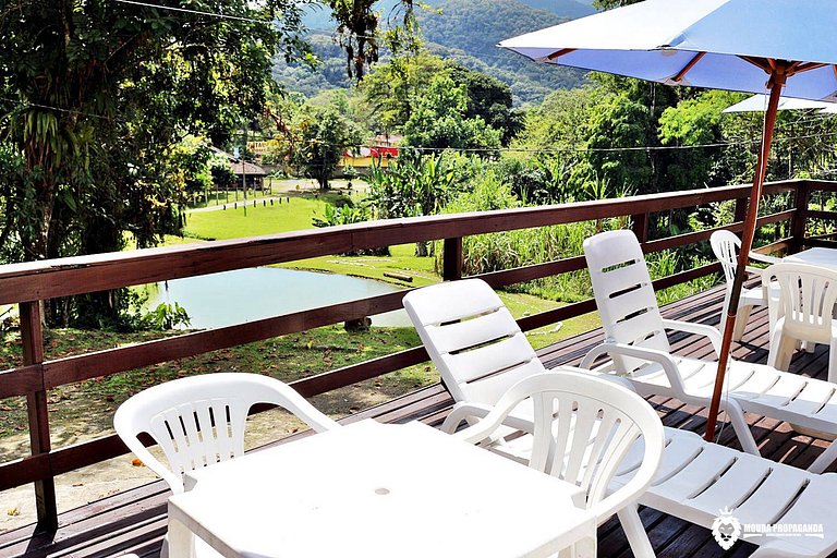 Chalé de 16 Pessoas em Ubatuba